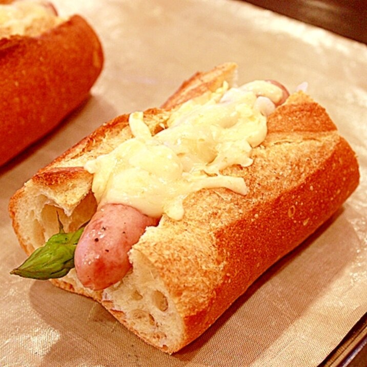 ブラートブルストの梅チーズドッグ